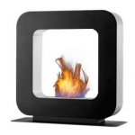 SAFRETTI CURVA ST BLACK biokamin