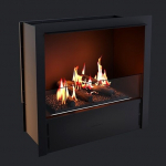 NEVERDARK CHALET-I 650 BOX biokamin sisseehitatav