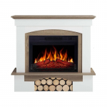 ARFLAME WOODLEY AFS23S WHITE-GREY OAK elektrikamin