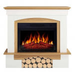 ARFLAME WOODLEY AFS23S WHITE-NATURAL OAK elektrikamin