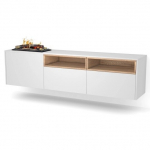 DIMPLEX TECERO cassete 400/600 W02 m&ouml;&ouml;bel koos elektriline kamin