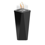 HITZE LESTE BLACK biokamin