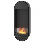 SlimFire INCYRCLE SLIM VERT BLACK biokamin seinale