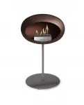 LE FEU MOCCA GROUND STEEL LOW eraldiseisev biokamin