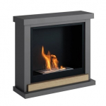 TAGU HAGEN SOLID GREY FreeFlame biokamin
