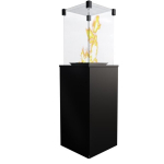 KRATKI PATIO BASIC BLACK gaasikamin