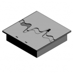 KAMI FALA 300x300 sisseehitatav biokamin