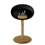 LE FEU BLACK GROUND STEEL LOW 50 ROSE GOLD biokamin