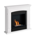 TAGU HELMI PURE WHITE FreeFlame biokamin