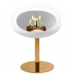 LE FEU WHITE GROUND STEEL LOW 50 ROSE GOLD biokamin