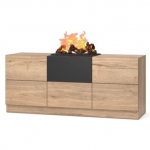 DIMPLEX LAZA cassete 400/600 W02 m&ouml;&ouml;bel koos elektriline kamin
