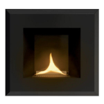 TENDERFLAME CONTOUR BLACK biokamin seinale