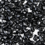 Dekoratiivkivid FIRE GLASS &ndash; must kristall biokaminatele ja gaasikaminatele, 1 kg