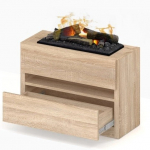 DIMPLEX BALDOS cassete 400/600 W03 m&ouml;&ouml;bel koos elektriline kamin