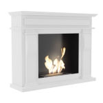 KRATKI OCTOBER WHITE biokamin