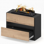 DIMPLEX BALDOS cassete 400/600 W04 m&ouml;&ouml;bel koos elektriline kamin