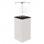KRATKI PATIO MINI M WHITE gaasikamin