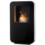 SAFRETTI CURVA XL BLACK eraldiseisev biokamin