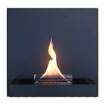 TENDERFLAME SQUARE 180 BLACK biokamin seinale