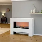 GLOW FIRE FALLADA Cassette 600 WHITE vabalt seisev veeaurukamin
