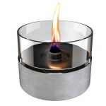 TENDERFLAME CAFE 18 LAVA GREY biokamin