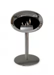 LE FEU CHROMED SILVER GROUND STEEL LOW 60 eraldiseisev biokamin