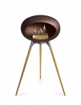 LE FEU MOCCA GROUND WOOD HIGH eraldiseisev biokamin