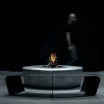 Glammfire ZARZUELA FIRE PIT puuk&uuml;ttega v&auml;litulease