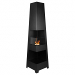 BIOHEAT PYRAMID GARDEN BLACK biokamin