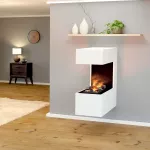 GLOW FIRE SCHILLER WALL seinale kinnitatav veeaurukamin