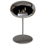 LE FEU CHROMED ROSE GOLD GROUND STEEL LOW 50 biokamin