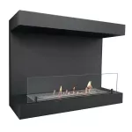 CACHFIRES DAKOTA BLACK seinale kinnitatav biokamin