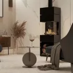 HITZE CALMA 43 kolmepoolne automaatne gaasikamin