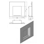 KAMI PELE 900x880 biokamin sisseehitatav