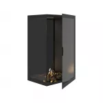 WILD FLAME CORNER 80X120 LEFT sisseehitatud vasak nurgaga biokamin