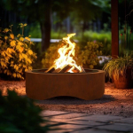 INFIRE OUTFIRE CORTEN 1000 ROUND l&otilde;kkealus