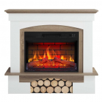ARFLAME WOODLEY AFS23BS WHITE-GREY OAK elektrikamin