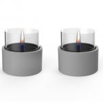 TENDERFLAME BREEZE 10 GREY DUO PACK biokamin