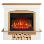 ARFLAME WOODLEY AFS23BS WHITE-NATURAL OAK elektrikamin