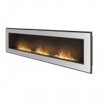 SIMPLEFIRE FRAME 1800 WHITE seinale kinnitatav / sisseehitatav biokamin