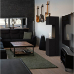KRATKI SIERRA BLACK GLASS biokamin