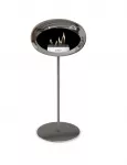 LE FEU CHROMED SILVER GROUND STEEL HIGH eraldiseisev biokamin