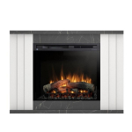 DIMPLEX PARIA WHITE-BLACK MARMUR 28 XHD elektrikamin