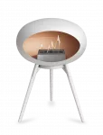 LE FEU WHITE GROUND WOOD LOW eraldiseisev biokamin