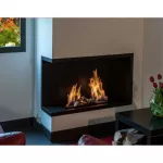 KAMI NILA 1350x460x248 L biokamin sisseehitatav nurgap&otilde;leti vasakpoolne