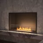 SLIMfire INSIDE 800 BLACK biokamin sisseehitatav