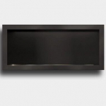 ICON FIRES SLIMLINE FIREBOX RANGE 1350 BLACK sisseehitatav biokamin