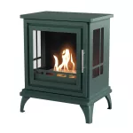 CACHFIRES NASHVILLE BLACK GREEN eraldiseisev biokamin