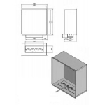 KAMI PELE 640x640 biokamin sisseehitatav