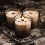 TAGU CANDLEPLACE 3 l&otilde;hnav ja praksuv k&uuml;&uuml;nal ehtsa l&otilde;kke aroomiga